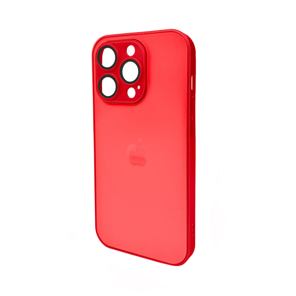 Чохол для смартфона AG Glass Matt Frame Color Logo for Apple iPhone 15 Pro Coke Red Київ - фото 1