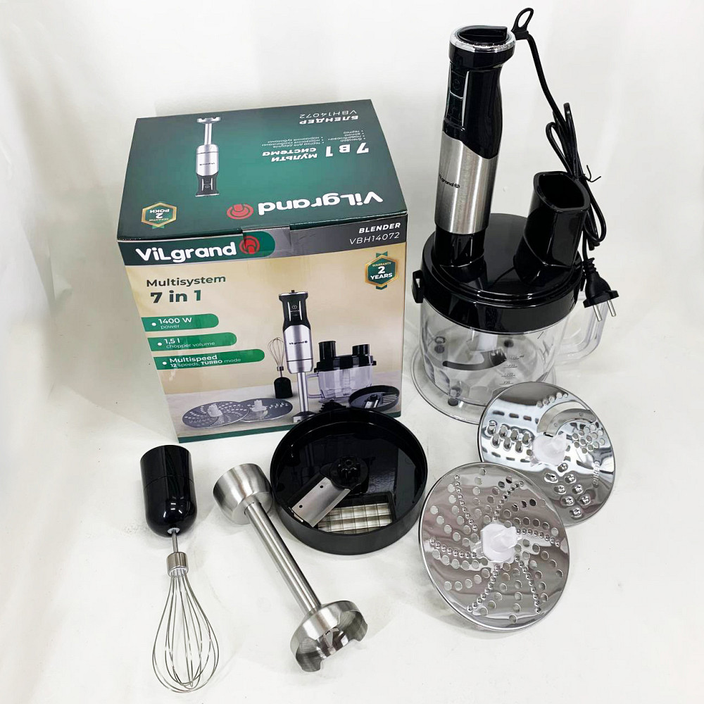 Погружной блендер для домашних нужд, Блендер измельчитель для коктейлей крем-суп HL-13 Львов - изображение 8