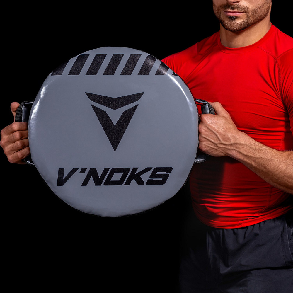 Макивара круглая для бокса, ММА, каратэ, кикбоксинга, тренировочная подушка для ударов руками и ногами V`Noks Киев - изображение 6