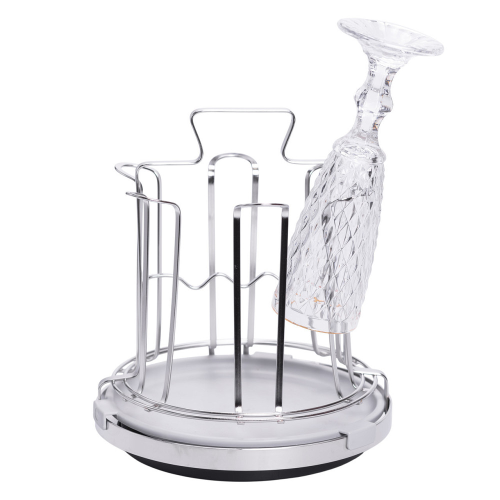 Сушарка органайзер для посуду настільна металева HP-46-15 Київ - фото 7