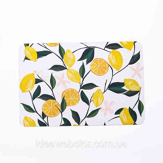 Килимок універсальний діатомітовий Limoncello 58*38 см прямокутний Yiwu HP-42-213 Київ