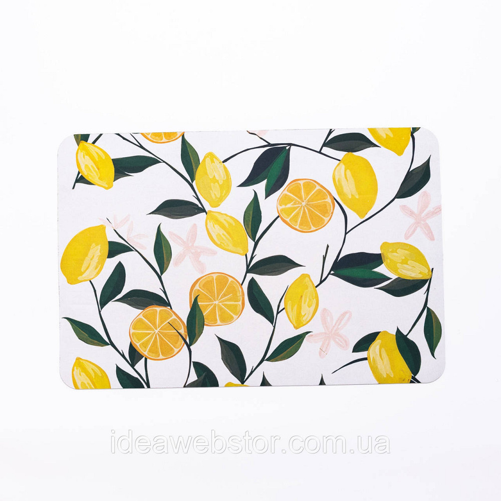 Килимок універсальний діатомітовий Limoncello 58*38 см прямокутний Yiwu HP-42-213 Київ - фото 1
