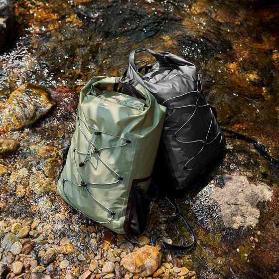 Водонепроникний рюкзак Naturehike CNH22BB003, 25 л, світло-зелений Киев