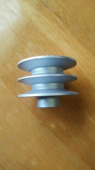 Шків двострумковий (зовнішній діаметр 76 мм, внутрішній 19,05 мм, профіль В) Харків - фото 2