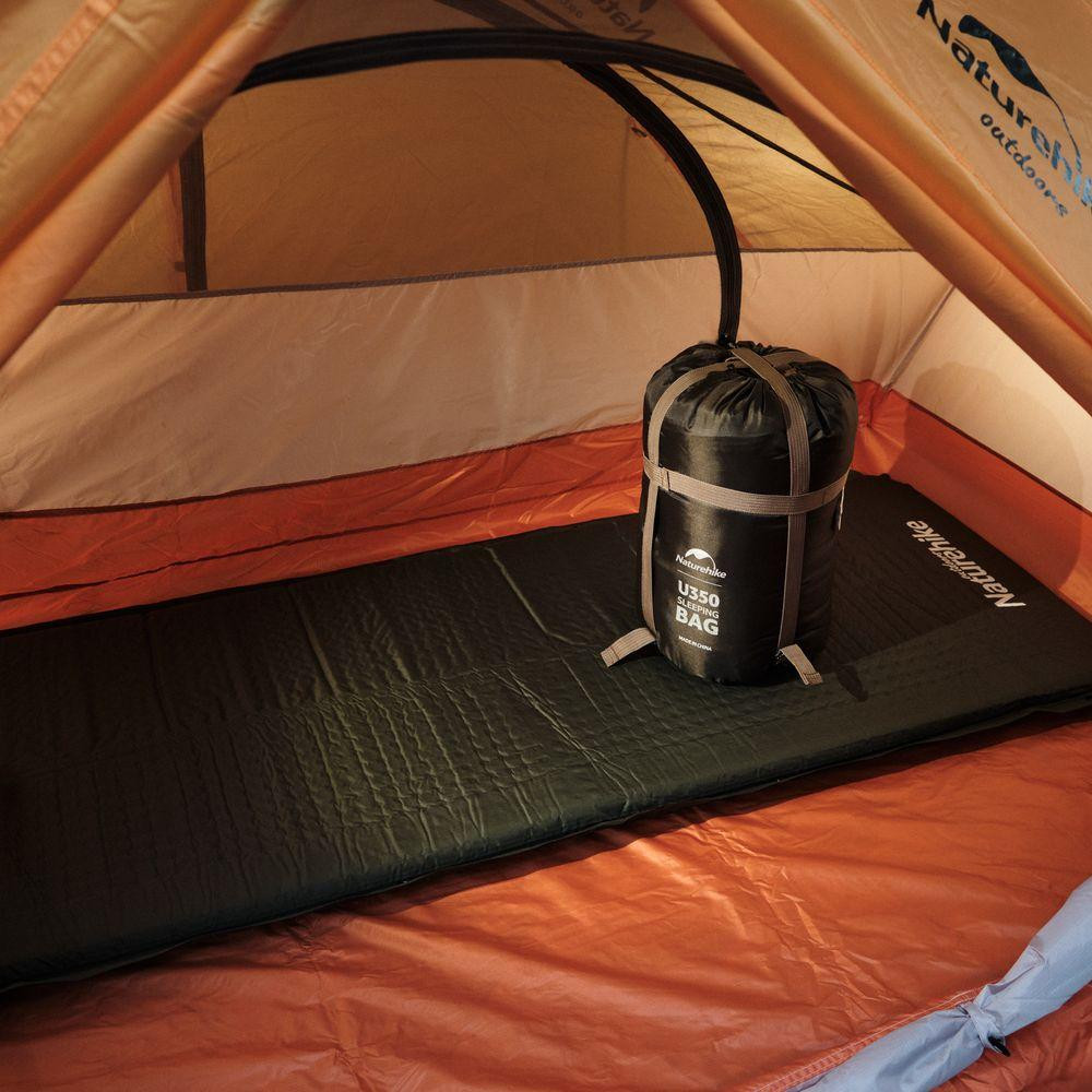 Спальник з капюшоном Naturehike U350 NH20MSD07, (1°C), правий, коричневий Киев - изображение 8