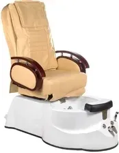 Педикюрне Крісло Beauty System Fotel Do Pedicure Z Masażem Br-3820D Beżowy Киев - изображение 1