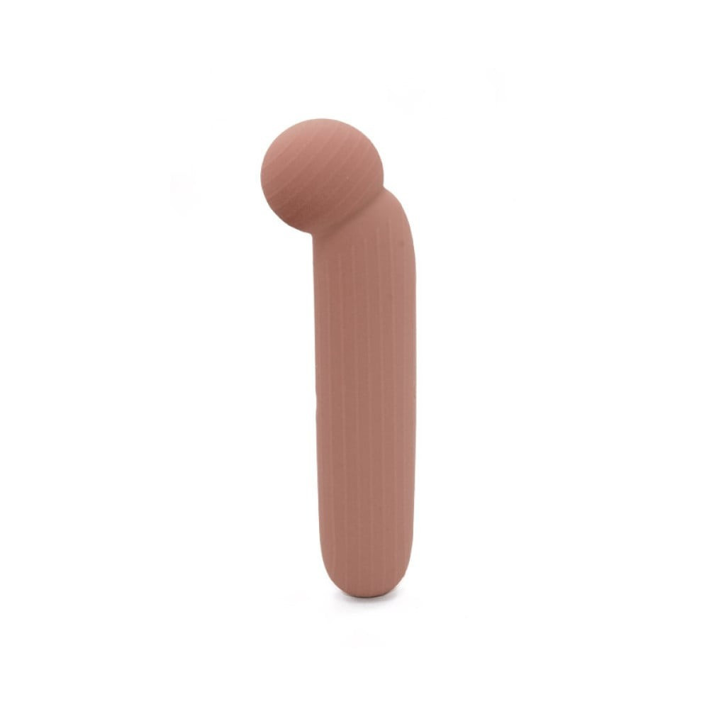 Вібратор для точки G Sweet Em Velvet Lure, бежевий Sex Aura Київ - фото 1