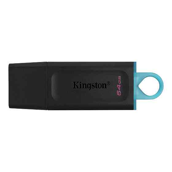 Флешка Kingston 64GB чорна/блакитна Київ