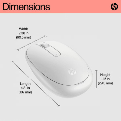 Мишка HP 240 Bluetooth White (793F9AA) Вінниця - фото 7