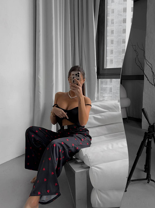 Жіноча піжама (майка+шорти) Одеса - фото 7