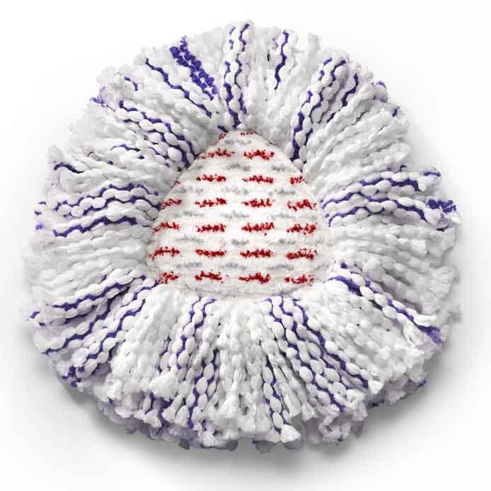 Запасна Насадка кругла із мікрофібри для швабри моделі 167751 Vileda "Turbo 3в1" Нововолинськ - фото 2