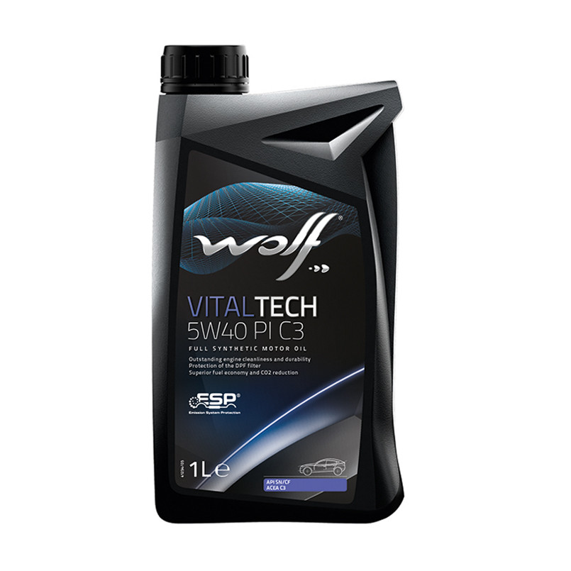 Моторне масло Wolf Vital Tech PI 5W-40 1л Львів - фото 1