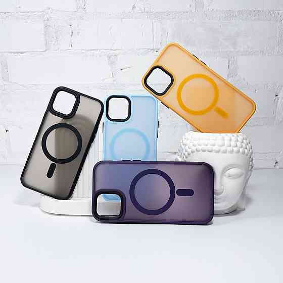 Чехол Cosmic Magnetic для iPhone 12 Pro, светло-голубой Киев