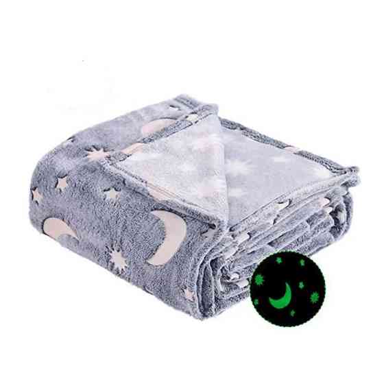 Детское одеяло день ночь, Одеяло magic blanket, Светящееся одеяло-покрывало, Плед-покрывало magic XE-87 Львов