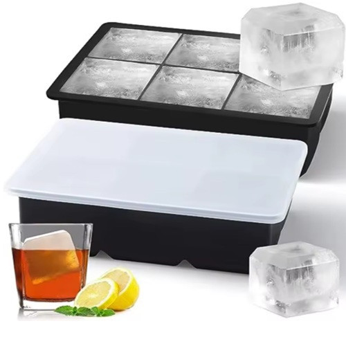 Силиконовая форма для льда с крышкой, 6 ячеек Киев - изображение 8