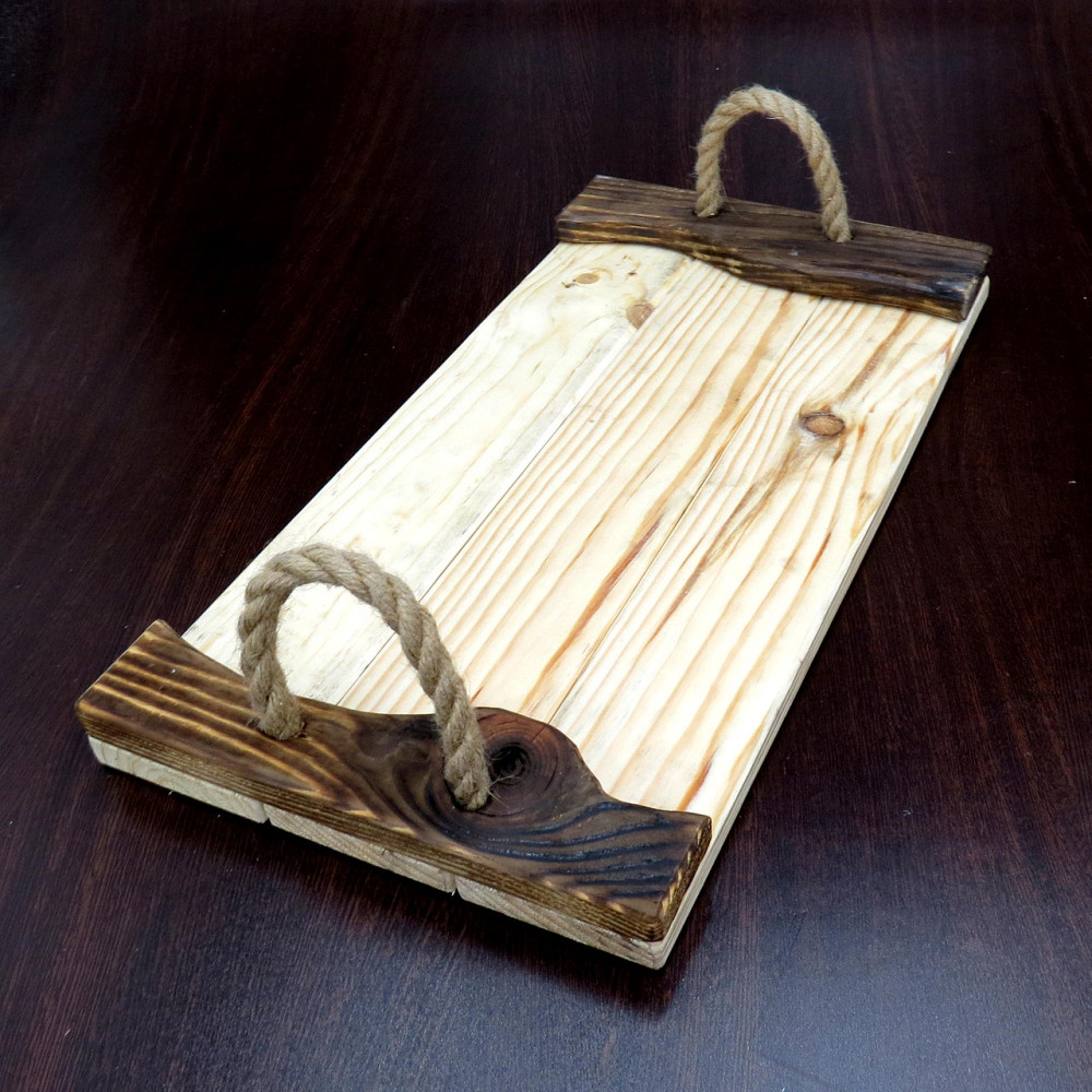 Поднос деревянный 