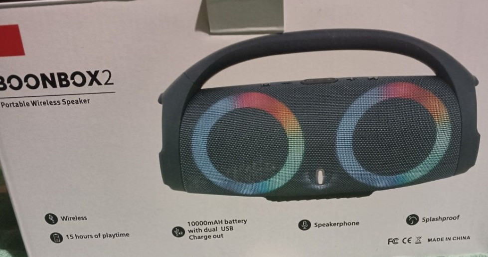 JBL Boonbox BIG 31 см Портативна Bluetooth колонка Блютуз із підсвіткою. Харків - фото 7