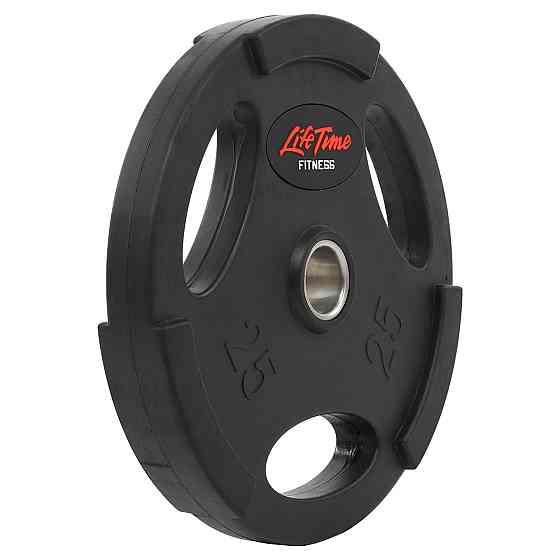 Диск прогумований 25 кг 51 мм LIFE-80154B-25 Київ