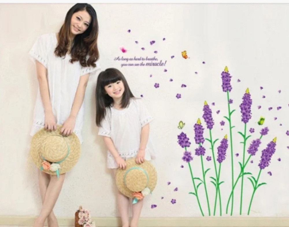 Декоративна наклейка для стін Квіти Київ - фото 1