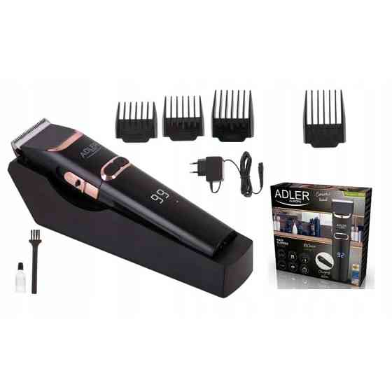 Машинка для стрижки на акумуляторі Adler, Професійний бездротовий тример, Електромашинка для стрижки RW-86 Івано-Франківськ