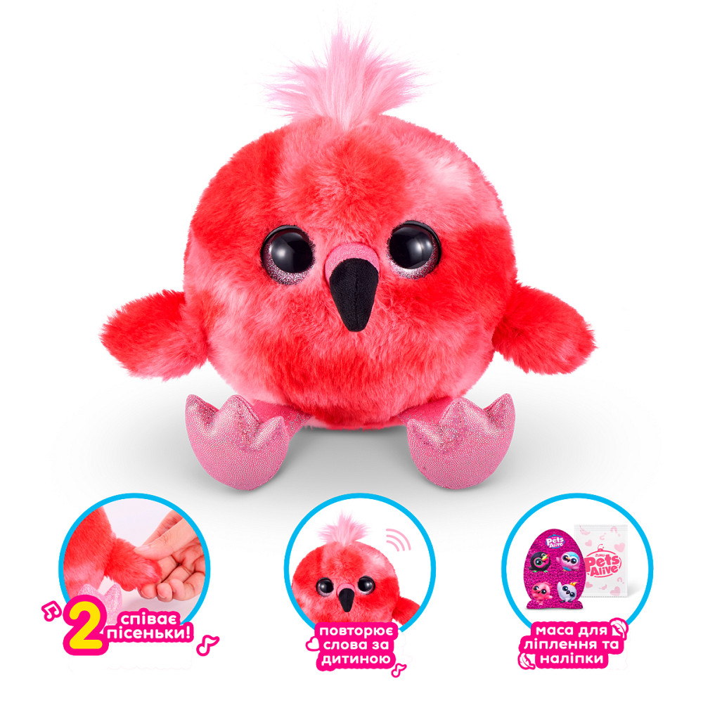 Інтерактивний ігровий набір Pets Alive S1 – Веселі пташки Дніпро - фото 4