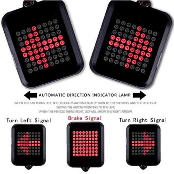 Велофонар протиударний AQY-0100, ліхтар для велосипеда на батарейках, SO-484 Водостійкий велоліхтар Київ