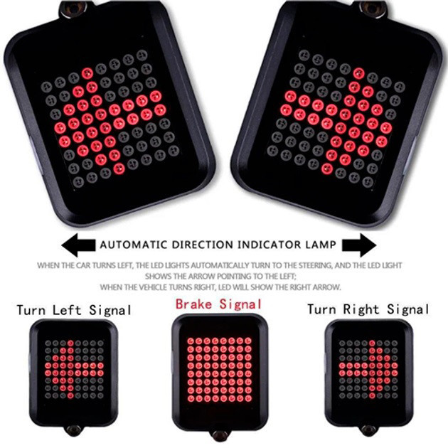 Велофонар протиударний AQY-0100, ліхтар для велосипеда на батарейках, SO-484 Водостійкий велоліхтар Київ - фото 1