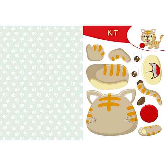 Альбом с шаблонами Вырезай. Клей. Играй 