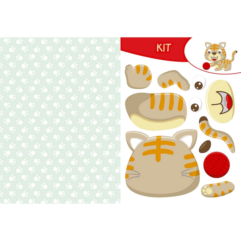 Альбом с шаблонами Вырезай. Клей. Играй 