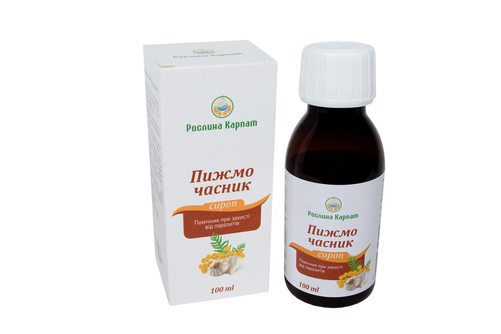 Сироп Пижмо - часник 100 мл Киев - изображение 1
