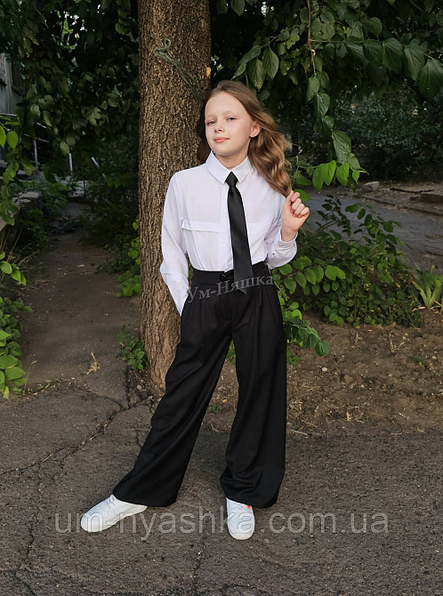 Школьные брюки класические черные р.116-164 Кривой Рог - изображение 4