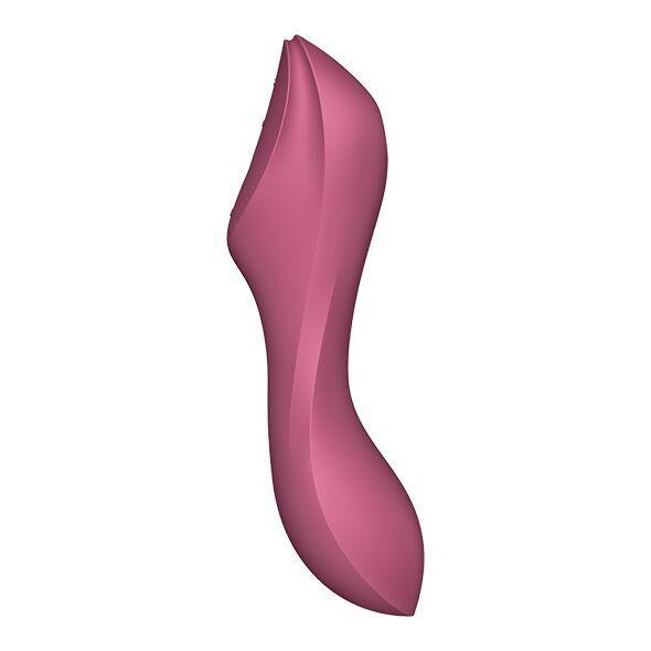 Вакуумный стимулятор с вибрацией Satisfyer Curvy Trinity 3 Red Sex Aura Киев - изображение 2