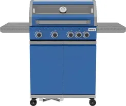 Гриль Wolnostojący grill gazowy ITAMI 4+1 niebieski | z szybą | 14,5 kW | 1380x580x1180 mm Київ