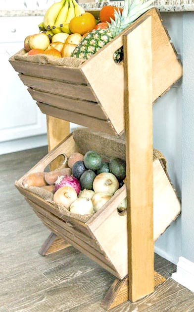 Стеллаж для овощей и фруктов 