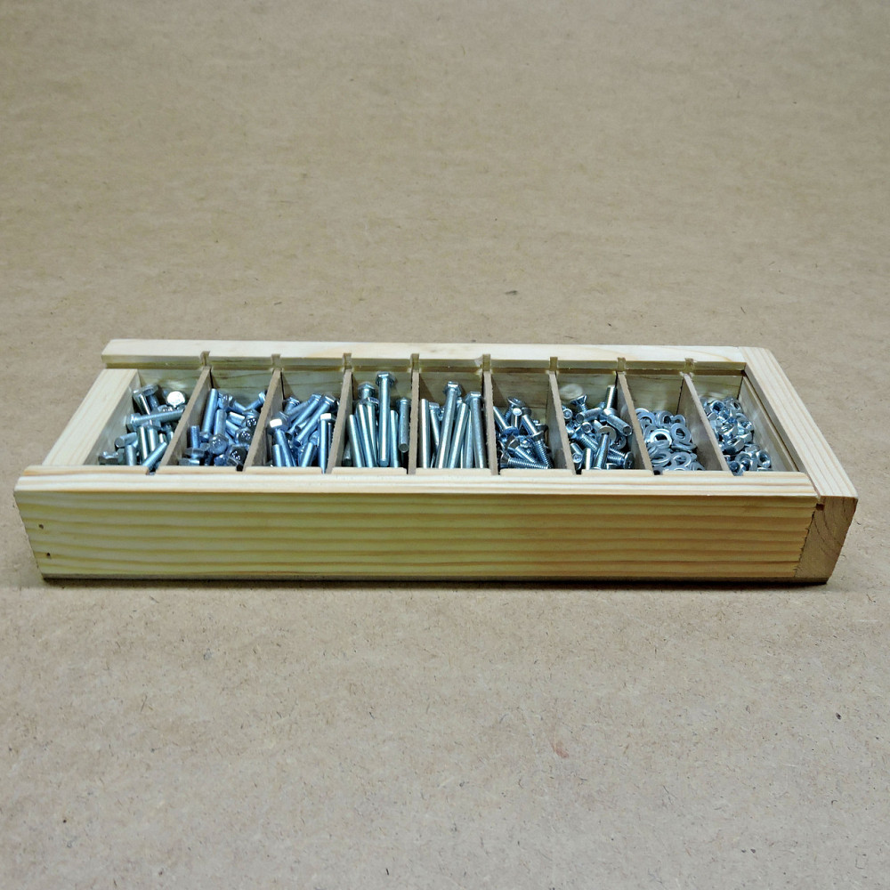 Набір 1х болтів, гайок, шайб М5 500шт Миколаїв - фото 4