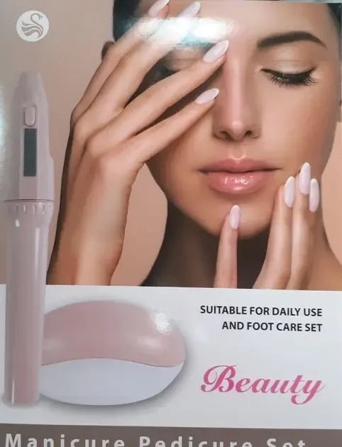 Фрезер для маникюра, набор для маникюра и педикюра Beauty 2 батарейки типа АА Коломия - фото 3