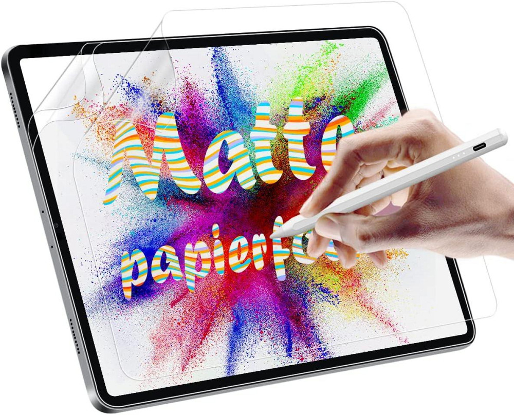 Плівка захисна для iPad 7/8/9 (10.2") Паперова матова Feel Like Paper 3 шт сумісна з Apple Pencil антиблікова PET для малювання Київ - фото 1