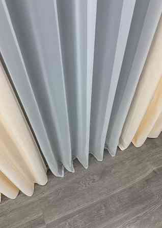 Шторна тканина жакард, колір кремовий 1735ш Київ