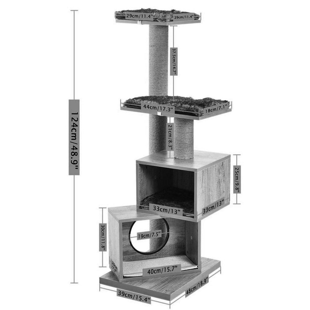 Ігровий комплекс для кішок "Рустакі" бланже Миколаїв - фото 2