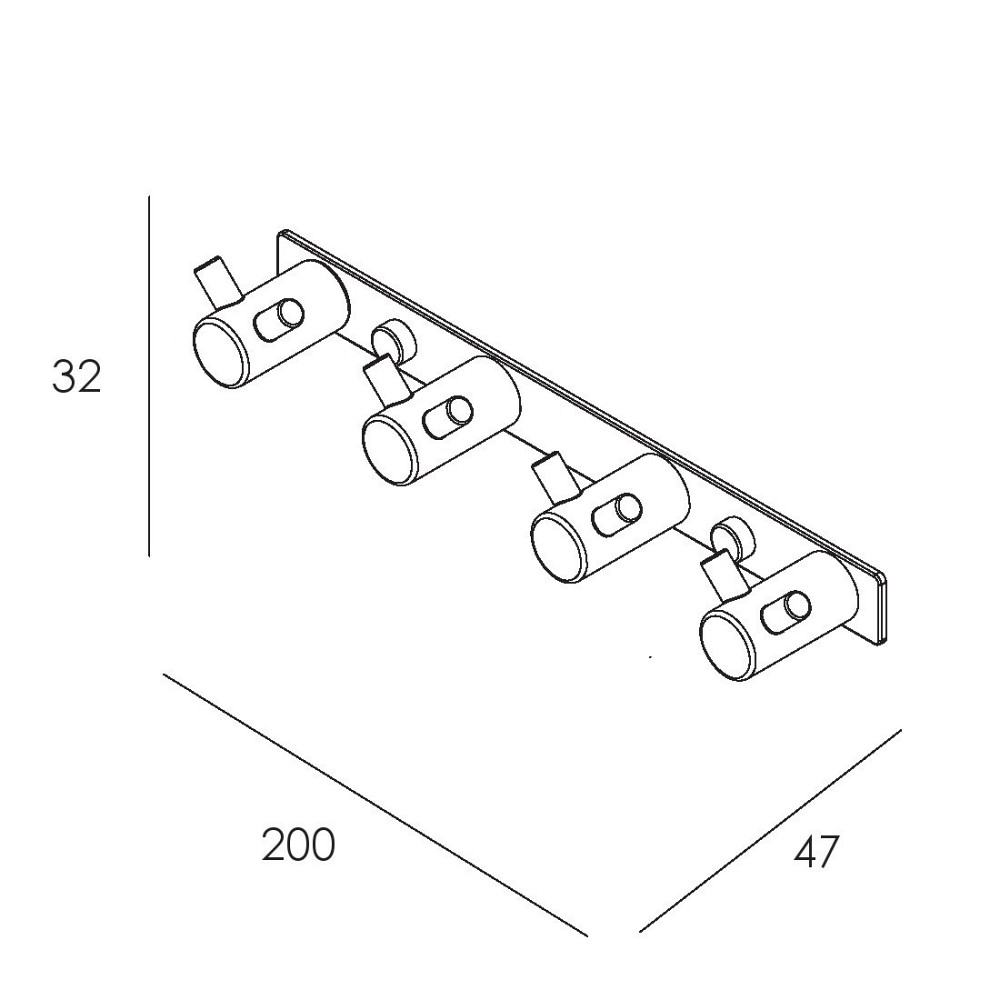 Гачки для рушників у ванну IMPRESE SKALA четверний хром Київ - фото 2
