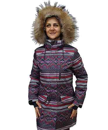 Женское зимнее пальто -парка 