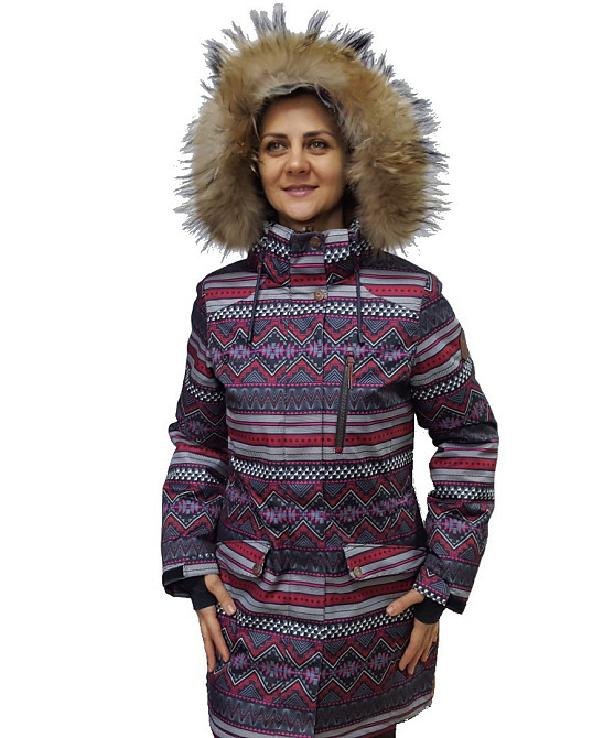 Женское зимнее пальто -парка 