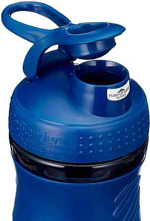 Шейкер спортивний (пляшка) BlenderBottle SportMixer Flip 20oz/590ml Navy Каменское