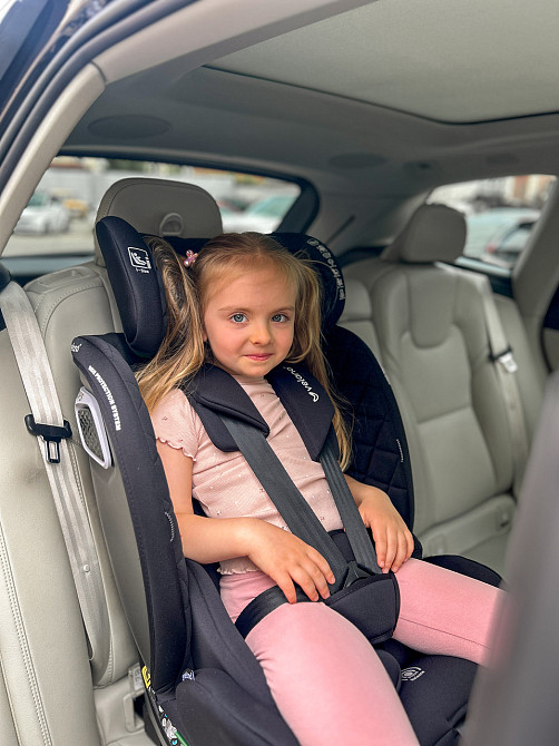 Автокрісло VELANO Vento 360° i-Size 40–150 см, ISOFIX + опорна нога, grey Київ - фото 7