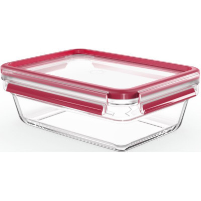 Харчовий контейнер Tefal Masterseal Glass Red 1.3 л (N1041010) Вінниця - фото 8