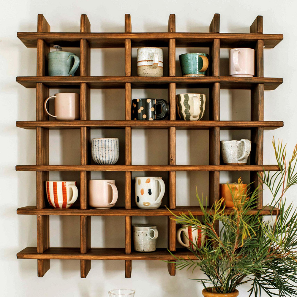 Полиця для чашок "Кантара" латте Миколаїв - фото 1