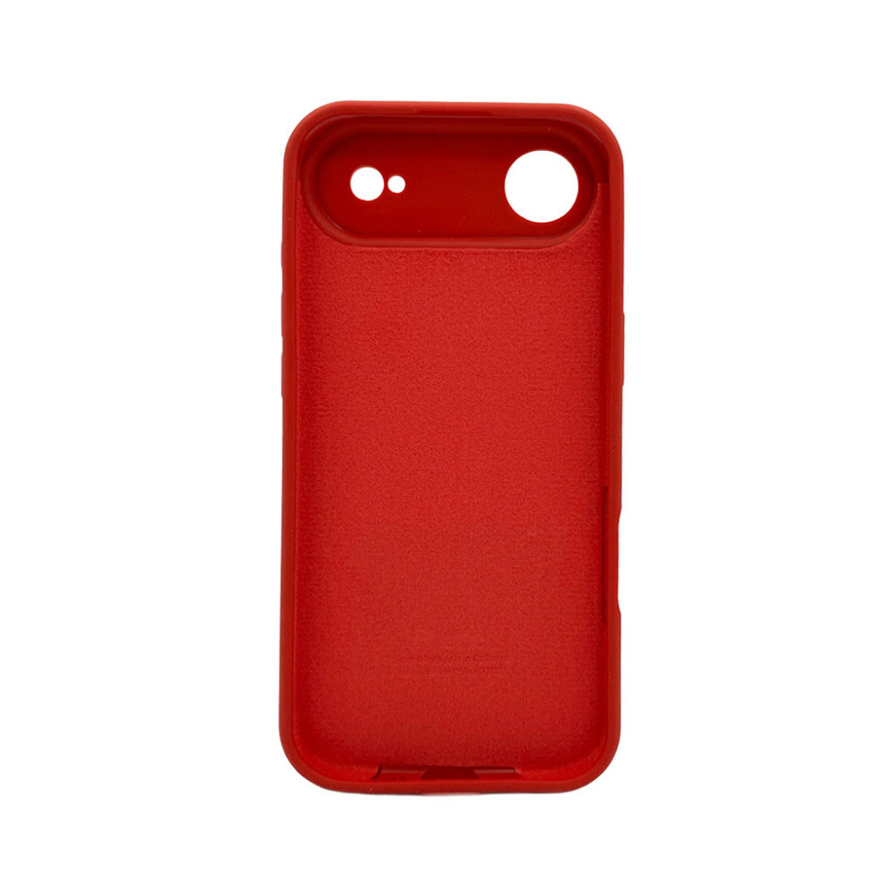 Чохол для смартфона Silicone Full Case AA Camera Protect for Apple iPhone 17 Air 20,China Red Київ - фото 3