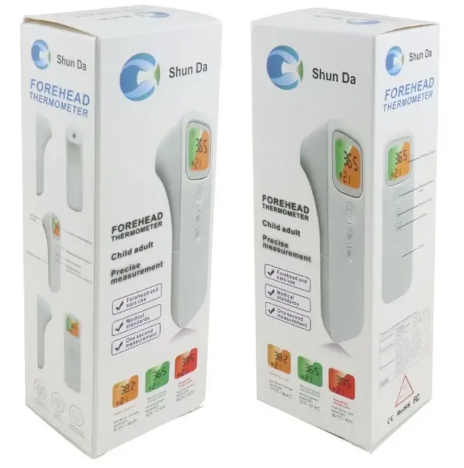 Бесконтактный термометр инфракрасный Shun Da (WT001) Коломия - фото 1