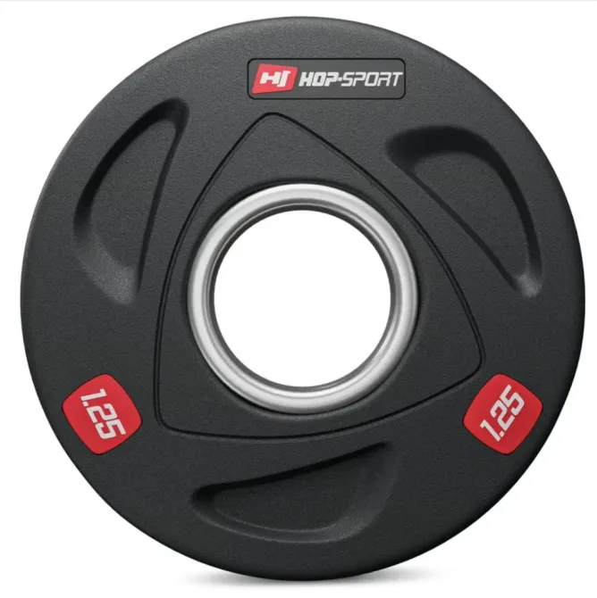 Диск олімпійський 1.25 кг 51мм Hop-Sport Київ - фото 2