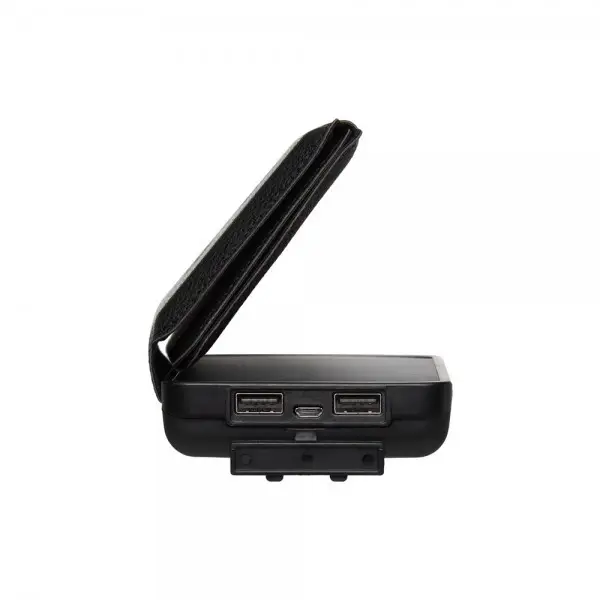 Універсальна мобільна батарея Power Bank Viakihg 10000 mAh Solar (реальна ємність 8000mAh) Чорний Київ - фото 2